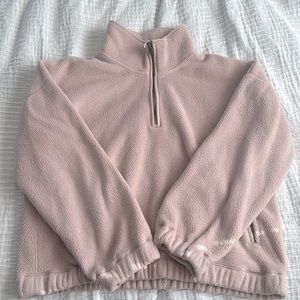 Abercrombie & Fitch Pink Quarter Zip
